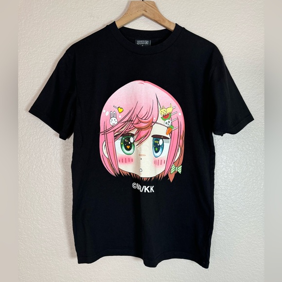 Mr. / Kaikai Kiki X NTWRK Unboxed Marina Face Black Colored Shirt Size Medium